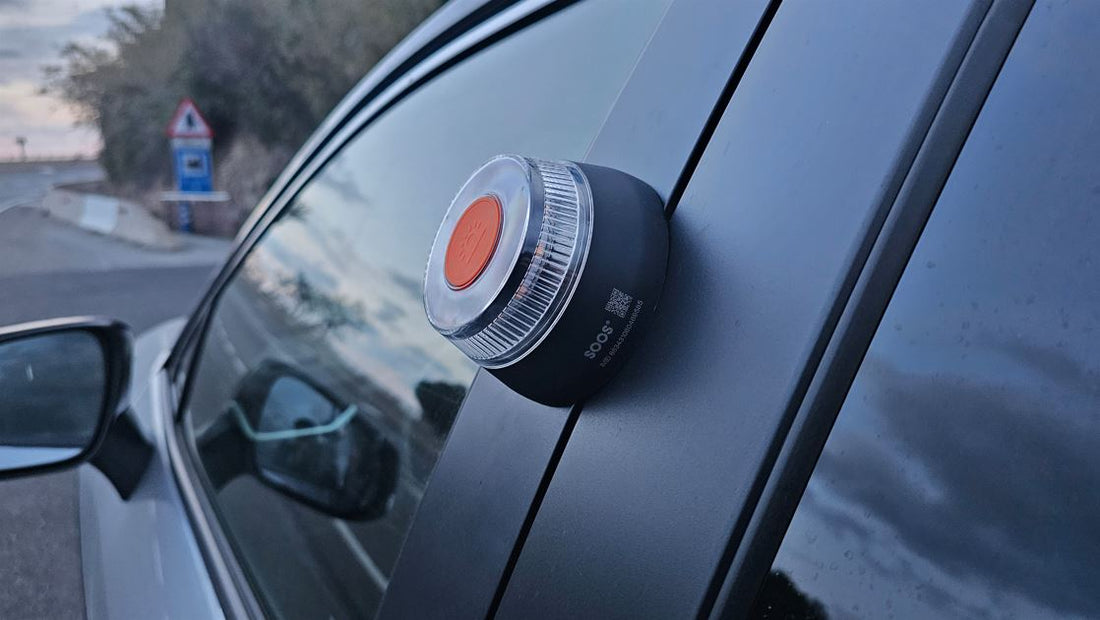 baliza V16 homologada con geolocalización